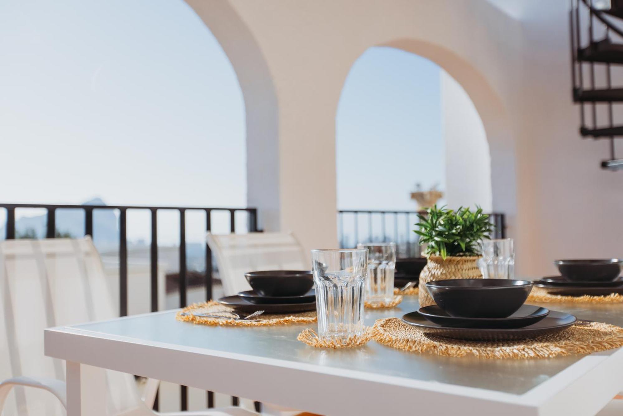 Casa Sunrise - Costa Blanca House With Rooftop, Swimming Pools And Panoramic Sea And Calpe Views Ngoại thất bức ảnh