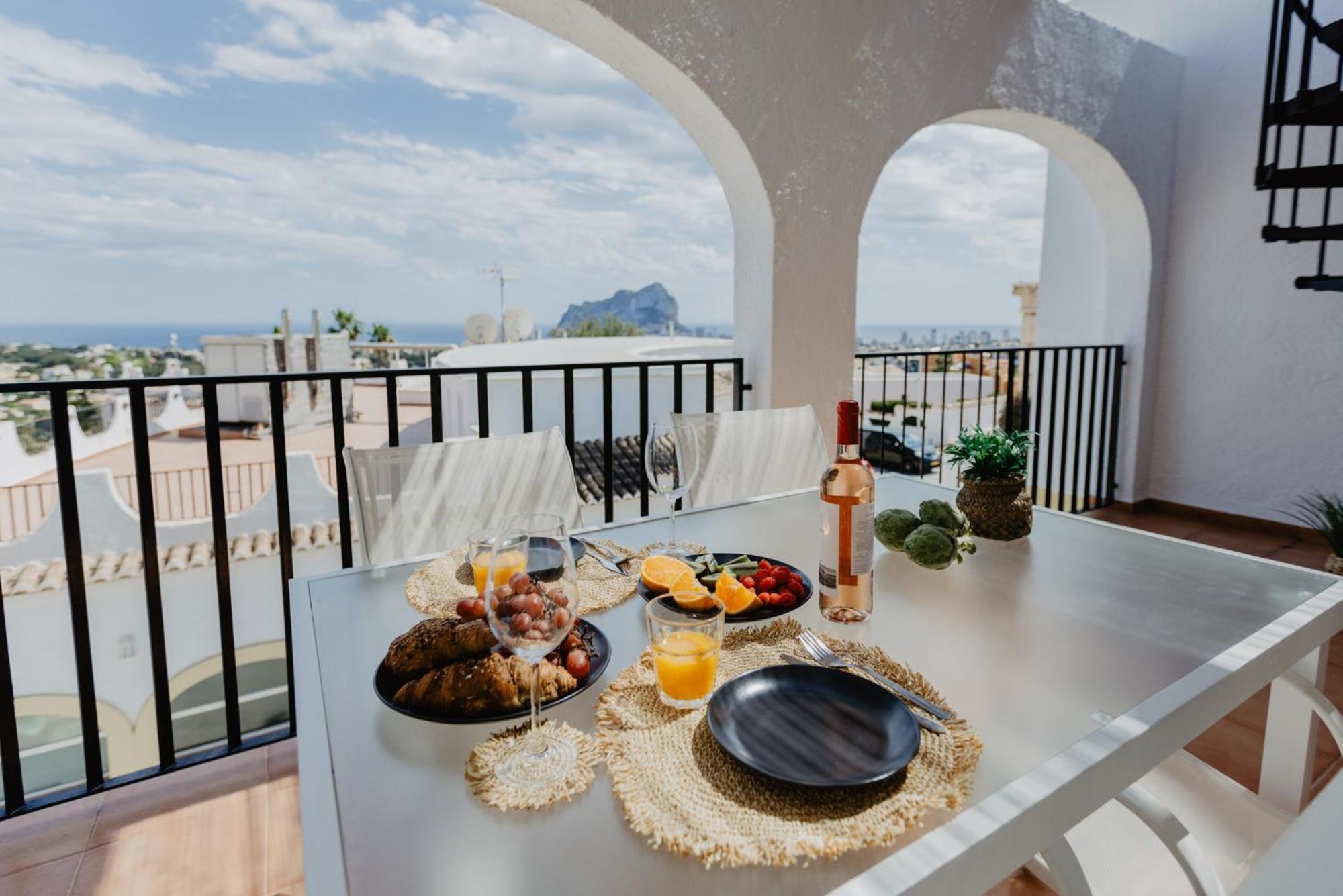 Casa Sunrise - Costa Blanca House With Rooftop, Swimming Pools And Panoramic Sea And Calpe Views Ngoại thất bức ảnh