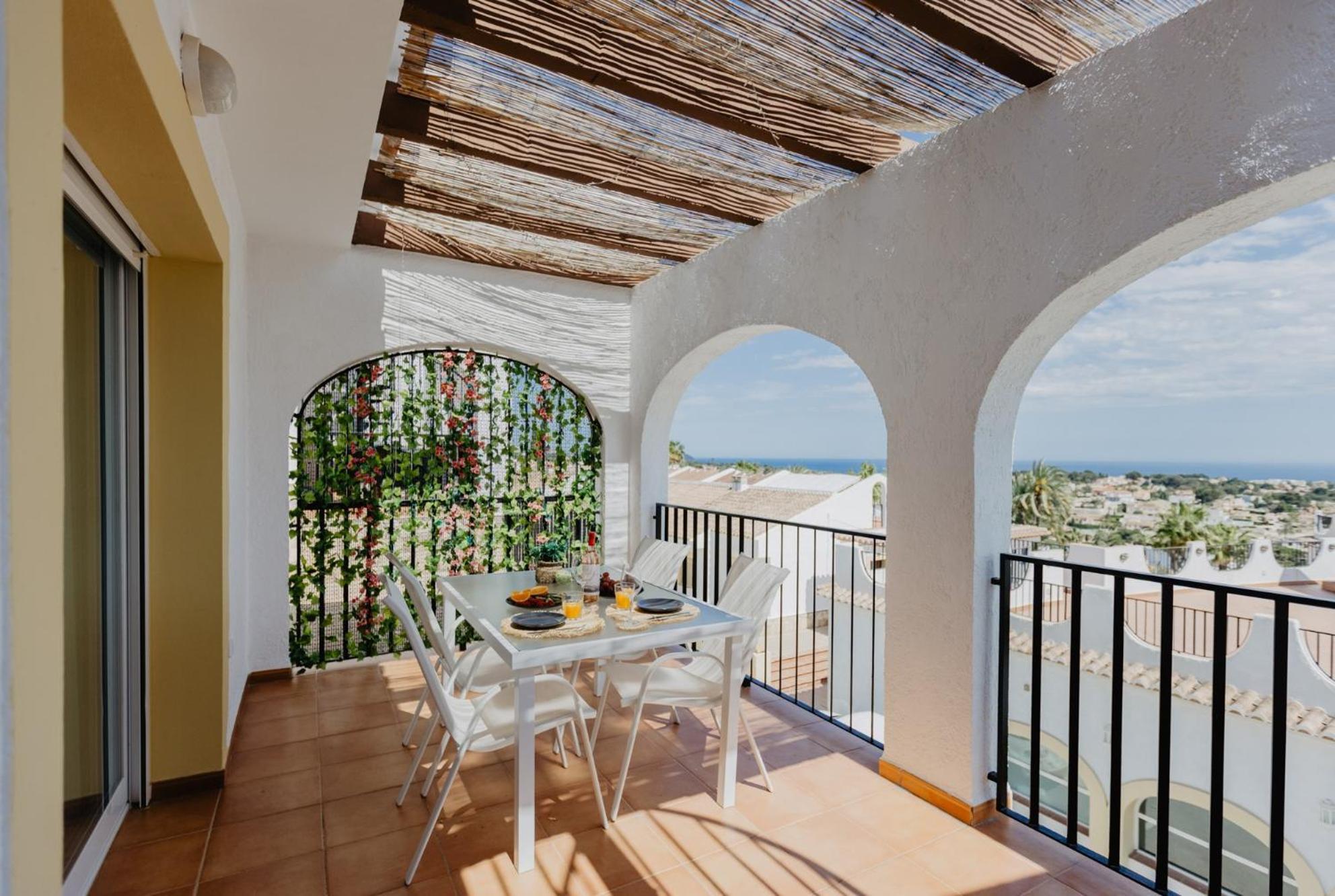 Casa Sunrise - Costa Blanca House With Rooftop, Swimming Pools And Panoramic Sea And Calpe Views Ngoại thất bức ảnh